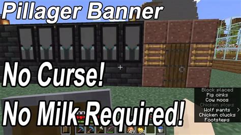 Pillager Banner No Curse Minecraft Snapshot 21w20a How To Minecraft Pillager Mob