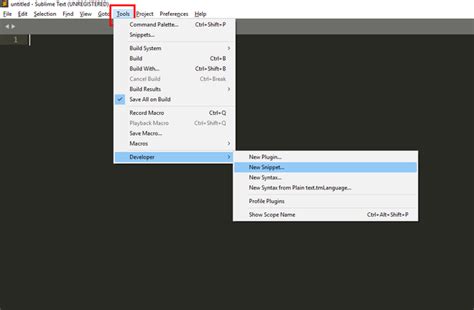 How To Create Snippets In Sublime Text Geeksforgeeks