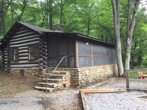 Vogel State Park Cabins Map