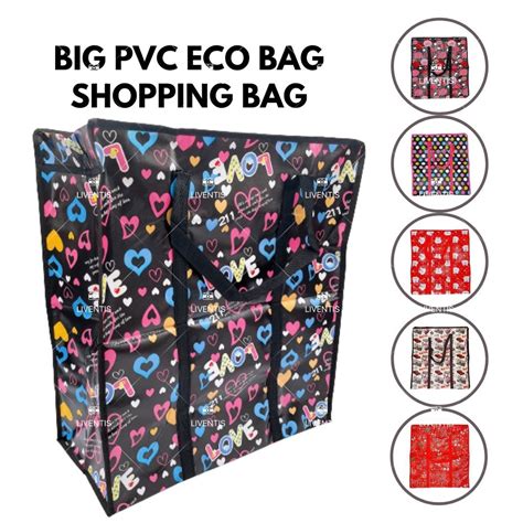 Big Size PVC Eco Bag PVC Bag Bag With Zip Eco Bag Foldable Bag