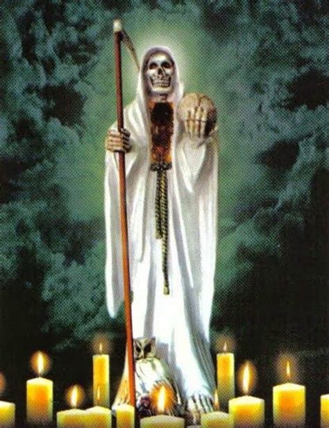 Oracion A La Santa Muerte Para El Amor Change Comin B Artofit