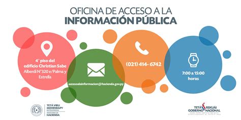 Hacienda recuerda disponibilidad de información pública en su oficina