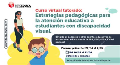 Perueduca Curso Estrategias Pedag Gicas Para La Atenci N A Estudiantes