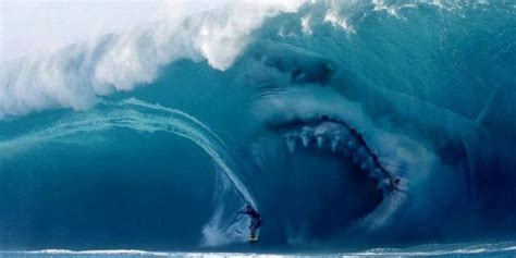 New The Meg Poster Takes A Bite Out Of Jaws Ihorror Horror News