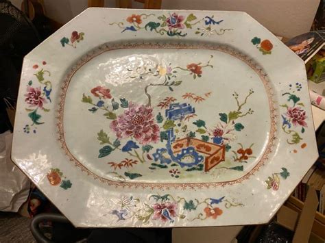 La Grande Assiette Familiale Famille Rose Porcelaine Catawiki