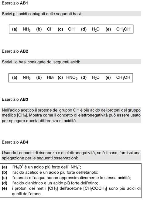 Chimica Organica Vanvitelli Cdl Scienze Biologiche Esercizi Di