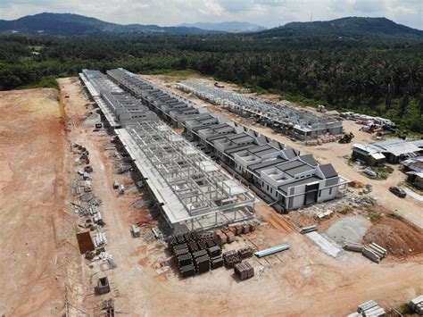 Kawasan Tinggi Projek Baru Rumah Teres Setingkat Kg Jenderam Hilir