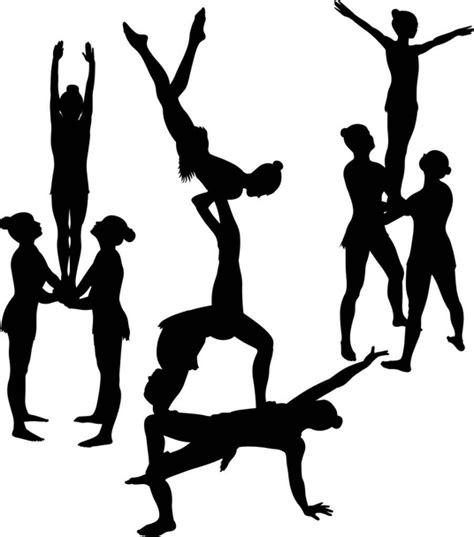 Gimnastas Free Stock Vectors