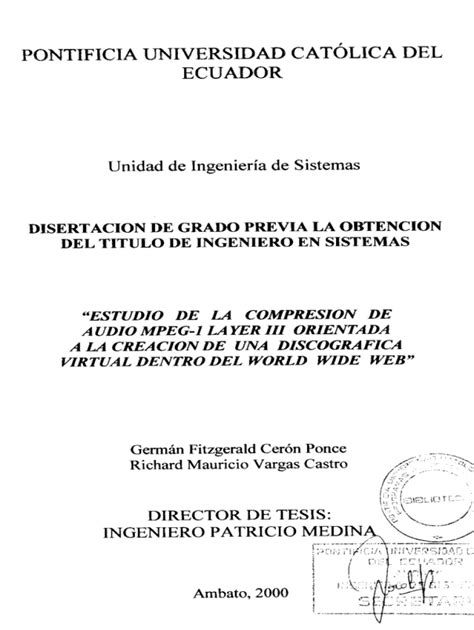 Completable En L Nea Repositorio Pucesa Edu Unidad De Ingeniera De