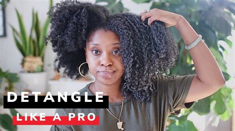 Finger Detangling 101 A Comprehensive Guide And Demo For Natural Hair Youtube