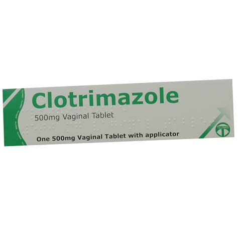 Clotrimazole Thrush Treatment Pessary Home Health Uk