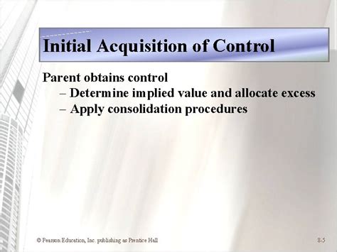 Chapter Consolidations Changes In Ownership Interests By