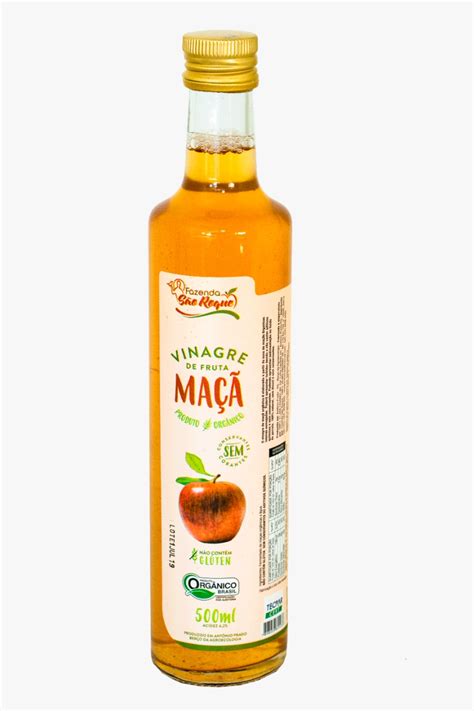 Vinagre De Maçã Orgânico 4 2 4 Estações Vd 500ml Distribuidora de