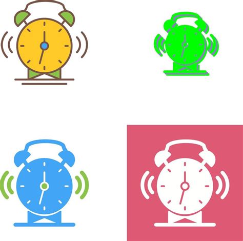 Alarm Clock Icon Design 45565818 Vector Art At Vecteezy