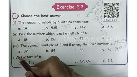 5th Std Maths Term 2 Unit 2 Numbers Exercise 2 3 Page No 13 14 Our School Notes Youtube