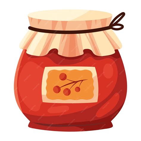 Premium Vector Honey Jar Icon Isolated Illustration