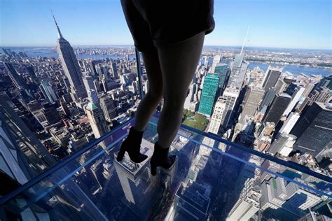 New York Tall Building Glass Floor