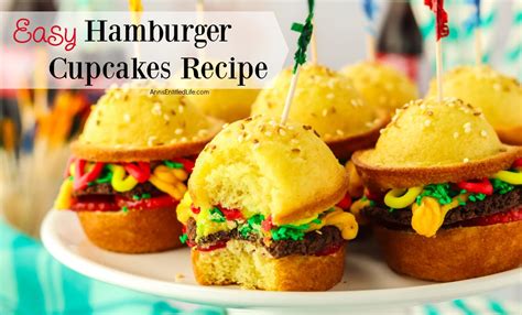 Hamburger Cupcakes Recipe Easy How To Make Directions