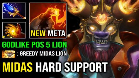 100 NEW META Midas Hard Support Lion With AoE Scepter Ultimate EZ