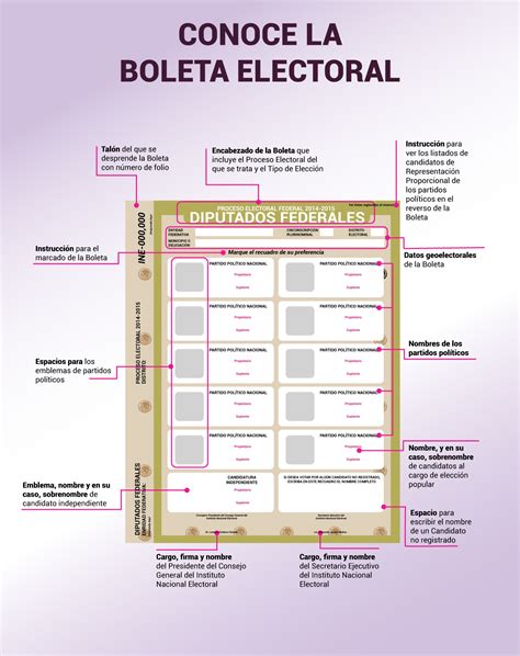 Ejemplos De Boletas Electorales