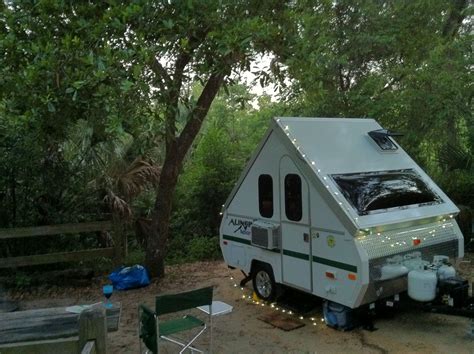 My Aliner Camper A Frame Camper Popup Camper Rv Stuff Camping Stuff