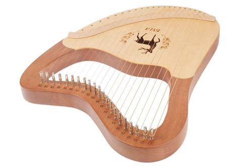 CEGA Cega Lyre Harp 21 Strings Coffee