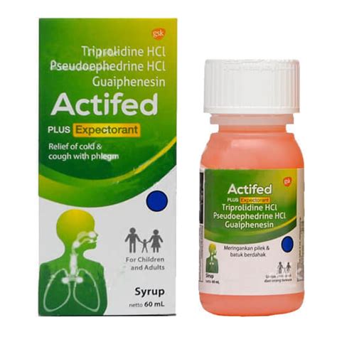 Jual Actifed Plus Expectorant Sirup Ml Aktifed Hijau Shopee Indonesia