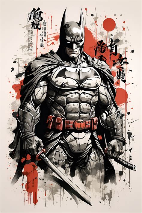 Blood Batman Samurai by julian_nikolovv | Download free STL model ...