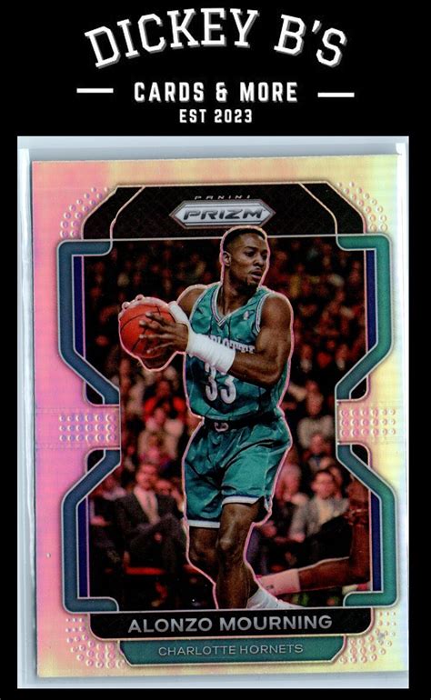 2021 22 Panini Prizm Silver 270 Alonzo Mourning Charlotte Hornets EBay