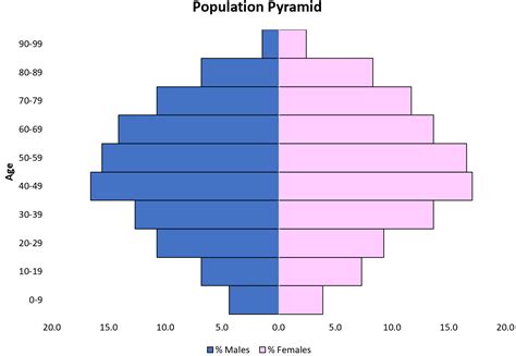 How To Create A Population Pyramid In Excel