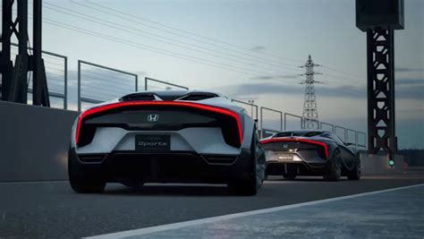 Honda Sports Vision Gran Turismo Concept Hondas Baby Nsx Gt Sport