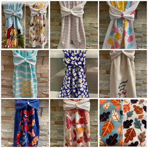 Snappy Dish Towel Hanging Towel Oven Towel Towel With Snap Etsy In