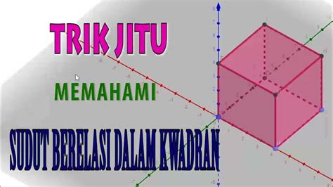 Sudut Berelasi Dalam Kwadrantrigonometrimatematika Sma Youtube