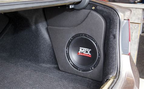 Honda Civic 2006 2012 Thunderform Custom Subwoofer Enclosure Mtx Audio