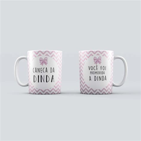 Caneca Dinda Madrinha Elo Produtos Especiais