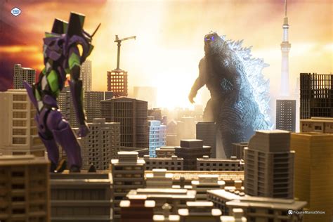 Figuremania Show On Twitter Godzilla Vs Evangelion Godzilla Toho