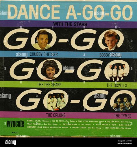 Dance A-Go-Go - Vintage vinyl album cover Stock Photo - Alamy