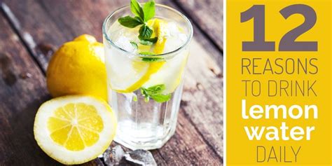 12 Reasons To Drink Lemon Water Daily Carson Tahoe Health