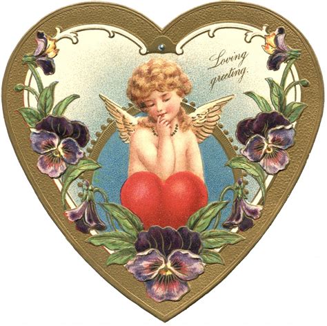 11 Cherubs And Hearts Images The Graphics Fairy