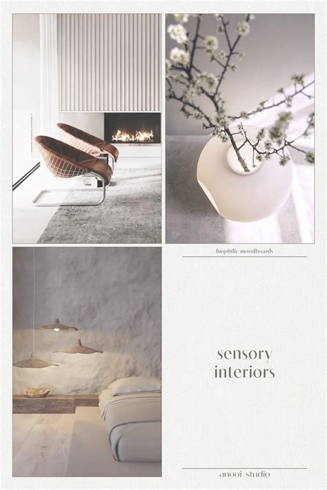 Biophilic Moodboards Designing Interiors For All 5 Senses · Anooi