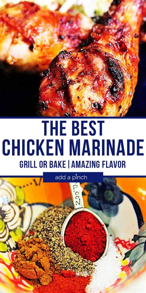 The Best Chicken Marinade Recipe Add A Pinch