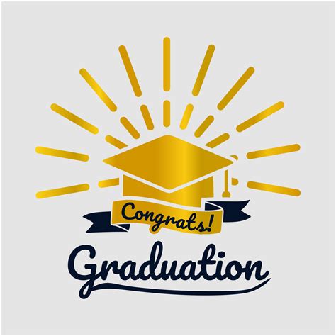 Happy Graduation Banner And Poster Template 11421053 Vector Art At Vecteezy