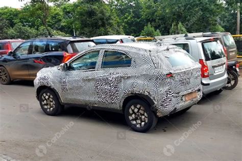 Tata Motors Nexon Sub 4 Meter Compact Suv Facelift Spotted Testing With