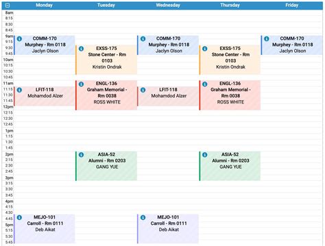 First semester schedule thoughts? : r/UNC