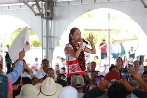 En Catemaco M S De Mil Personas Respaldan A Claudia Sheinbaum