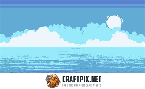 Water Pack Tileset for Platformer Pixel Art - CraftPix.net