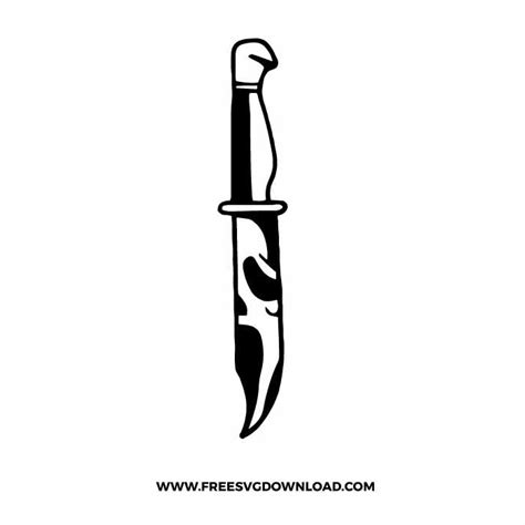 Scream Knife SVG & PNG Free Download | Free SVG Download