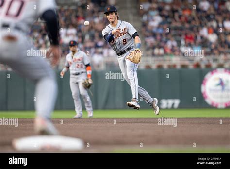 Minneapolis Mn June 16 Detroit Tigers Second Baseman Nick Maton 9