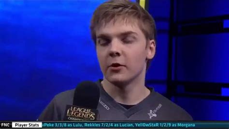 Interview With Winner Of ROCCAT Vs Fnatic W1D3 S4 EU LCS Summer Split