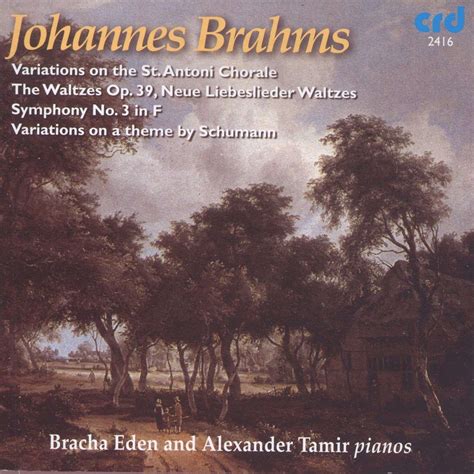 Johannes Brahms Symphonie Nr F R Klaviere Cds Jpc